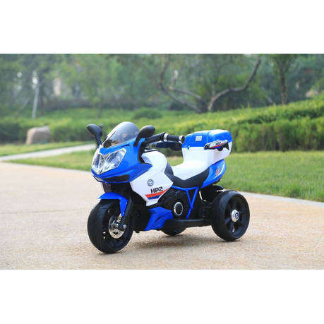Kids Electric Rid on Hp2 Super Bike Blue