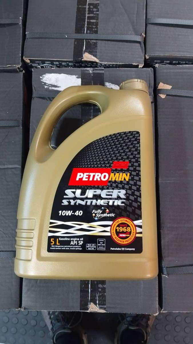 Brand New Petromin Fully Synthetic 10W-40 Engine Oil (5L)