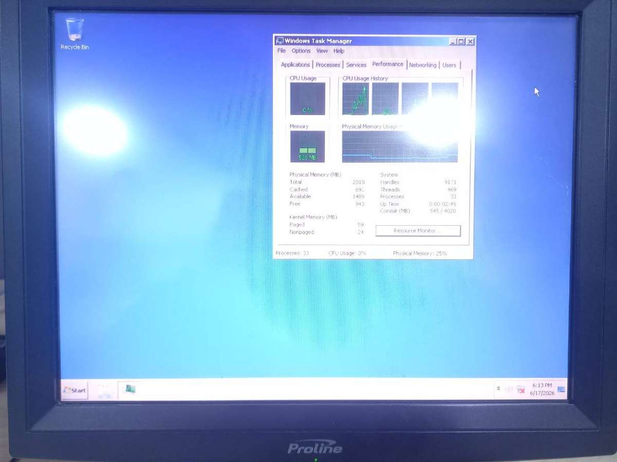 Proline / Flytech POS335 15" Touchscreen Till Terminals Tested & Cleaned