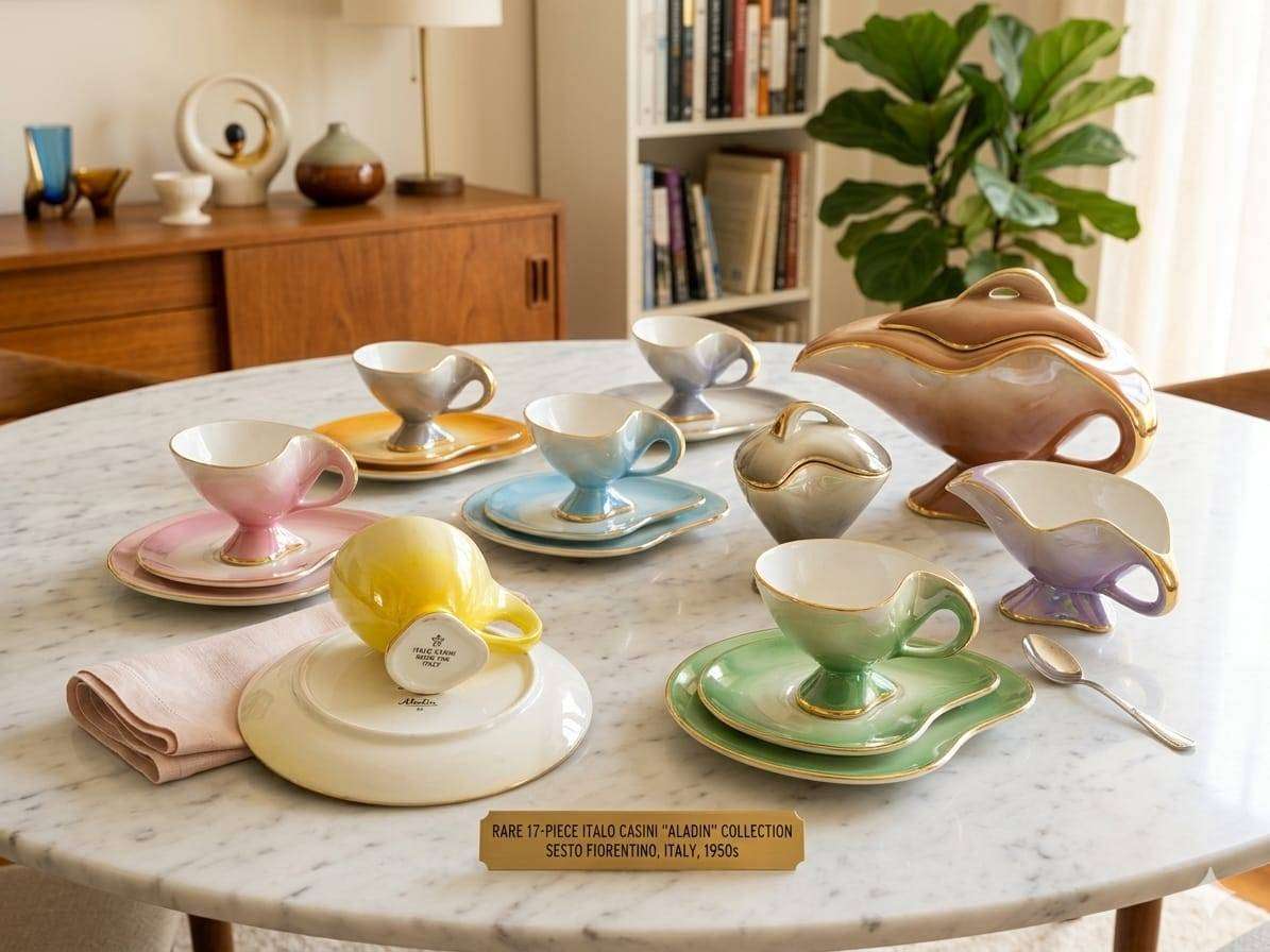 RARE 1950's Italian Mid-Century