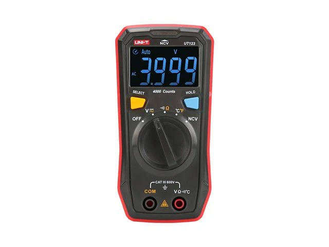 UNI-T UT123 600V Pocket Digital Multimeter (EBTN Display & NCV)