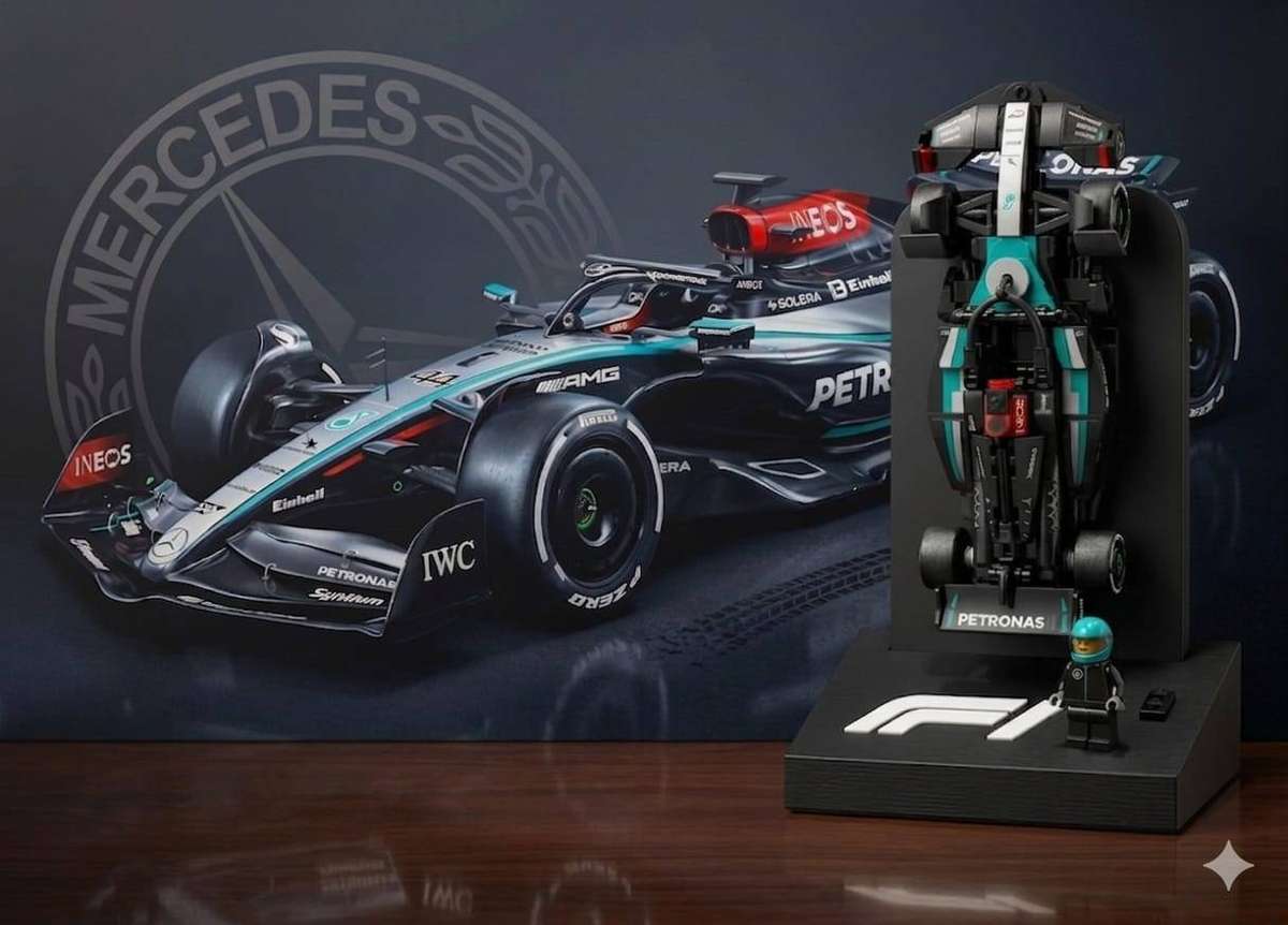 F1 LEGO Speed Champions Display Stand