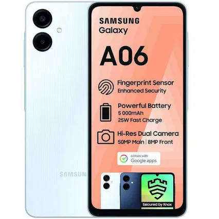 Samsung Galaxy A06 5G - 64GB/4GB, Fingerprint 50MP Camera