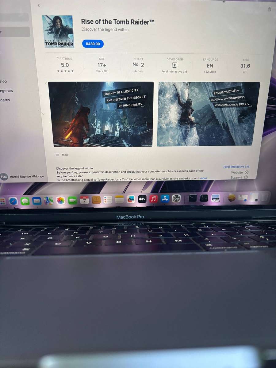 faulty Apple MacBook Pro 2017 Touch Bar for parts