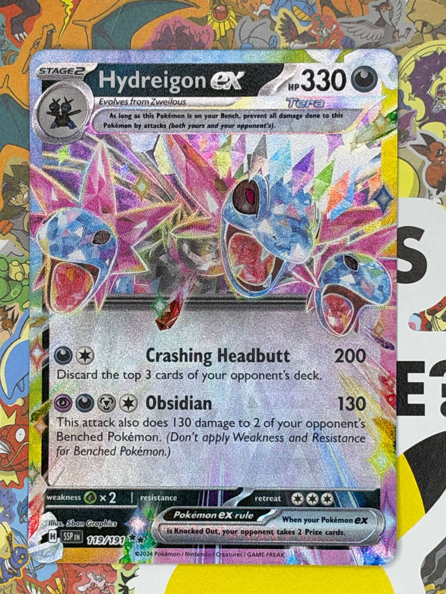 Pokemon Hydreigon ex 119/191  Surging Sparks