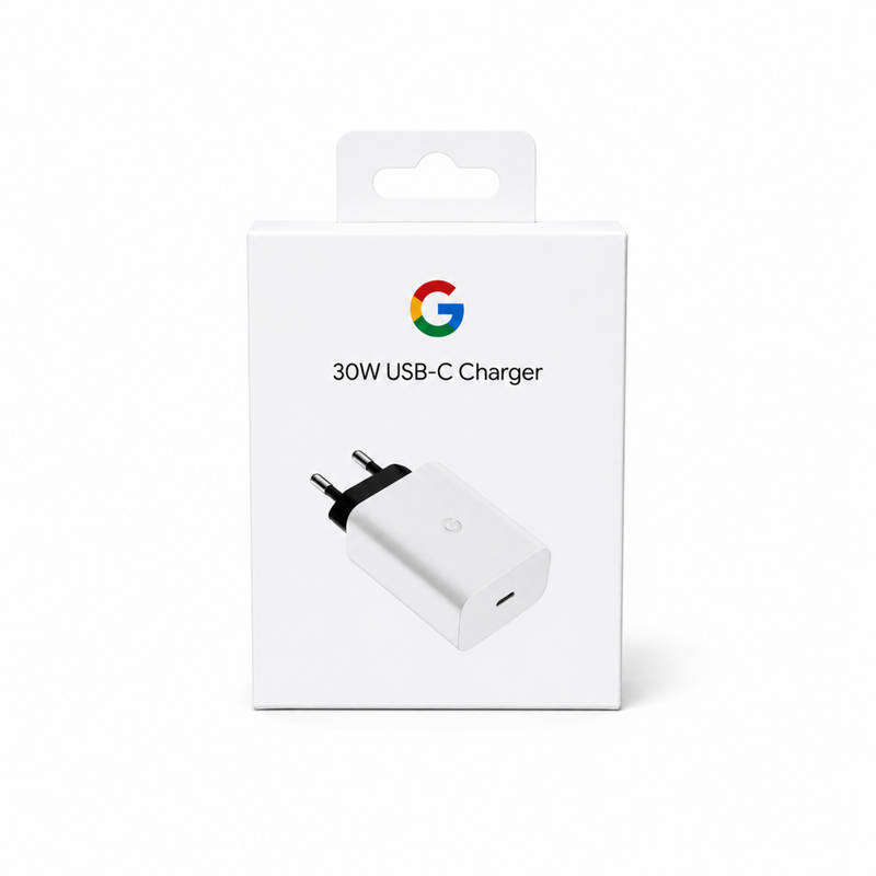 Google 30W USB-C Charging Adapter White - Fast Charging Power Adapter