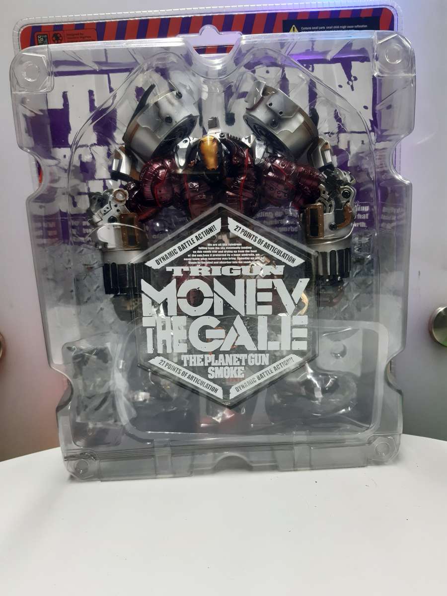 TRIGUN - MONEV THE GALE - THE PLANET GUN SMOKE FIGURINE