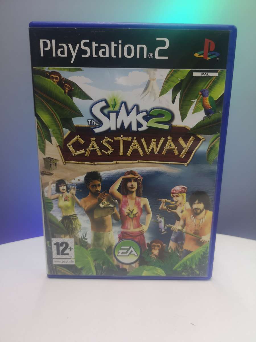 sims 2 cast away / PAL /PS2 / playstation 2 game