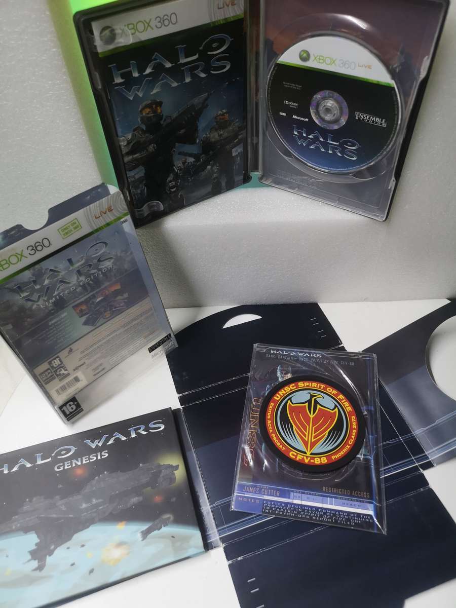 Halo wars  - steel case - Limited Edition (Xbox 360)