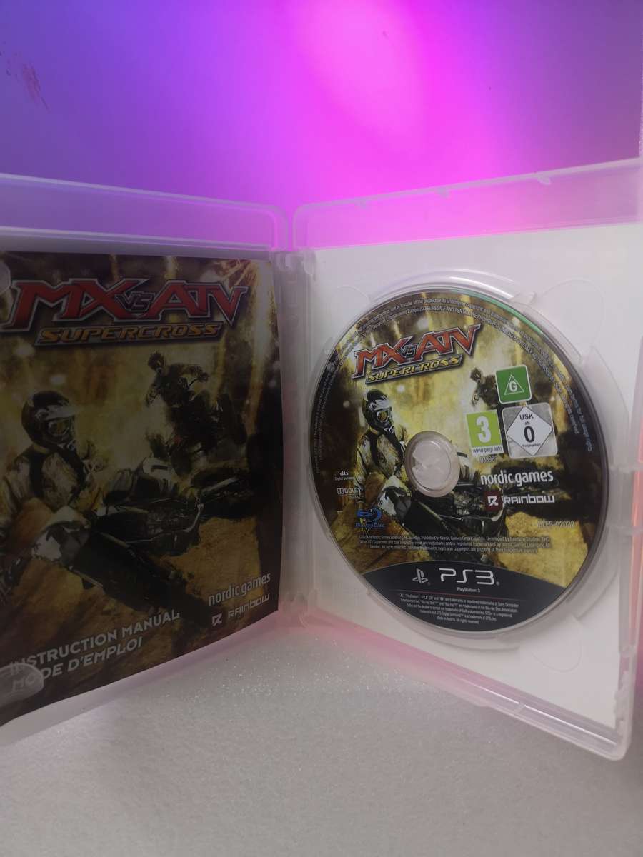 Mx vs ATV SUPERCROSS (Ps3)