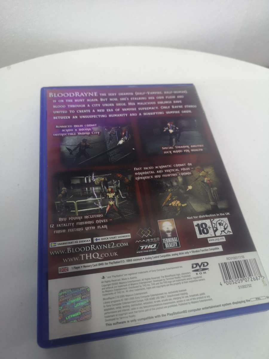 Bloodrayne 2 (Ps2)