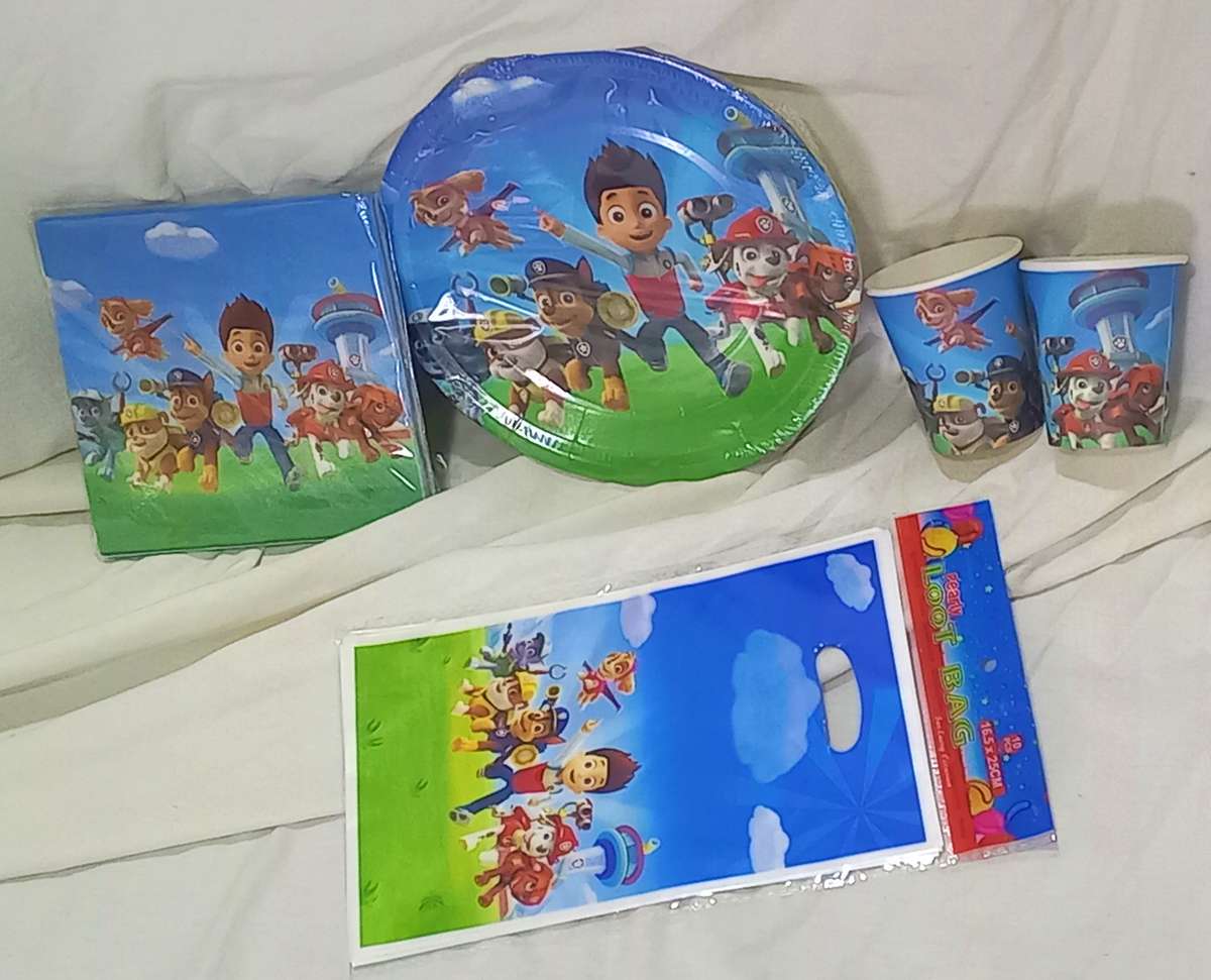 Paw Patrol party combo set