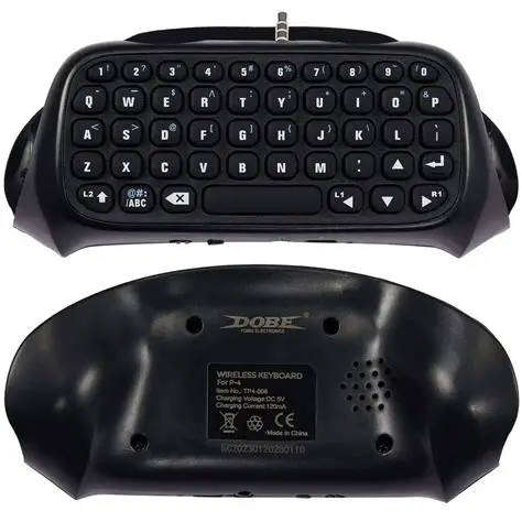Dobe Wireless Keyboard Compatible With PS4 Slim/Pro