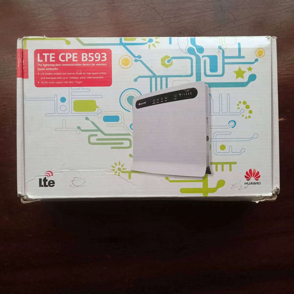 Huawei 4G Mobile WiFi Router B593s-22 | LTE CPE B593