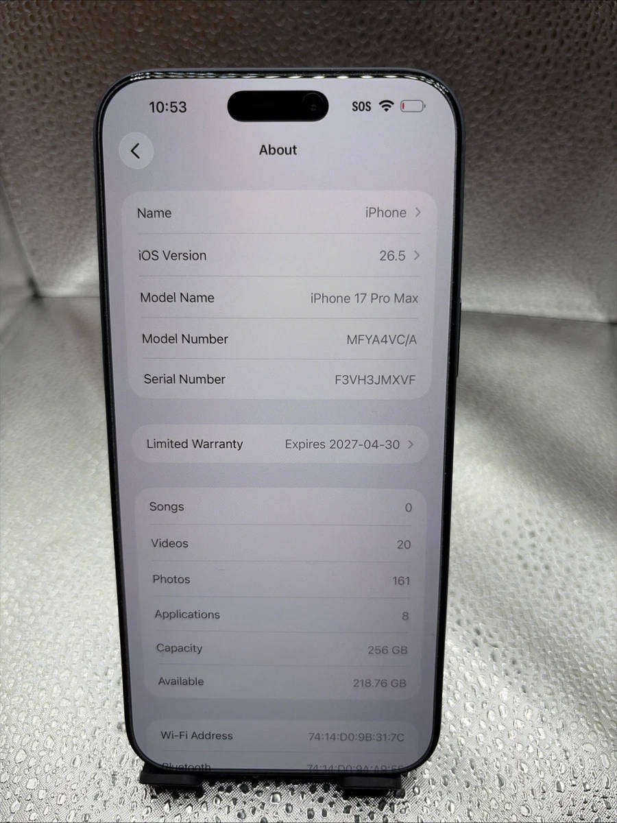 iPhone 17 Pro Max