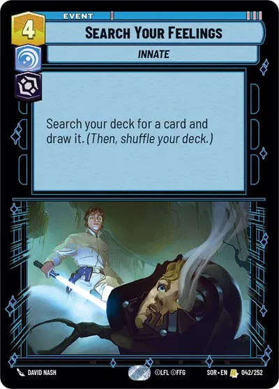 Search Your Feelings Spark of Rebellion Rare 042