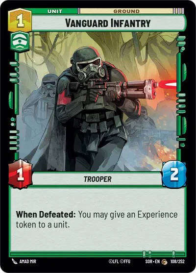 Vanguard Infantry Spark of Rebellion Common 108