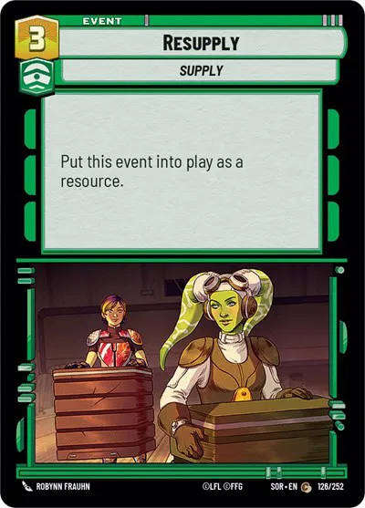 Resupply Spark of Rebellion Common 126