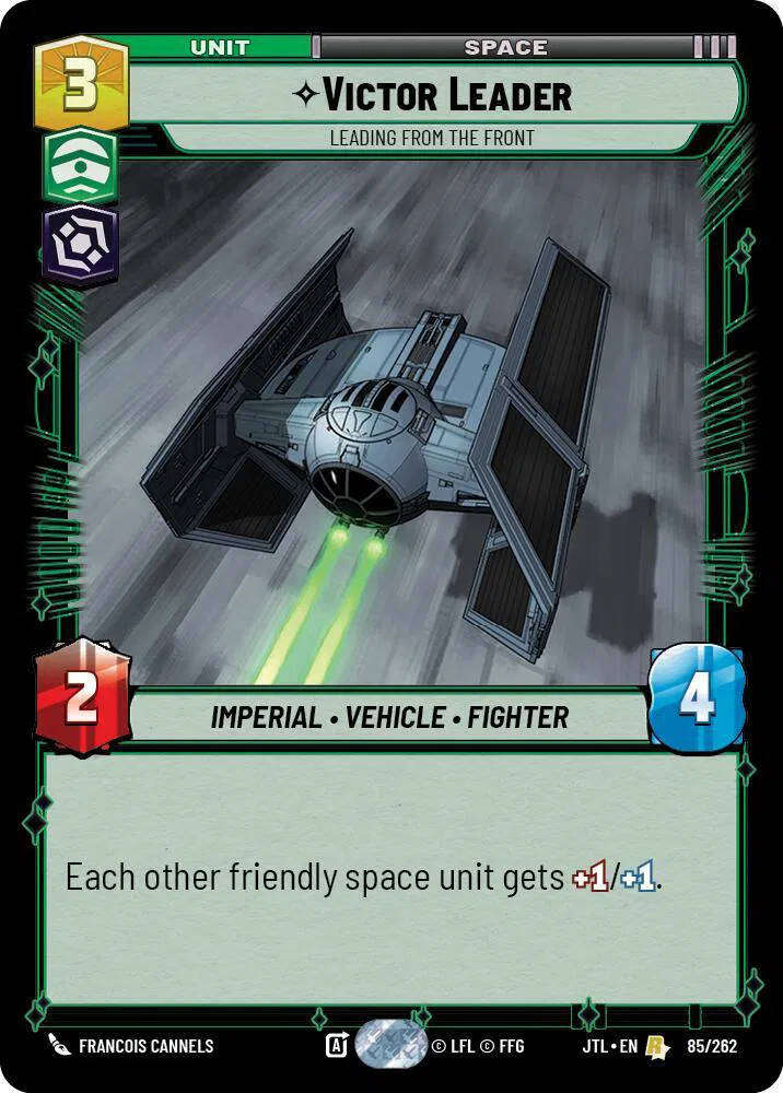 Victor Leader - Leading from the Front Jump to Lightspeed Rare 085/262