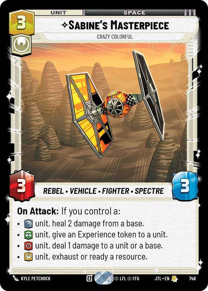 Sabine's Masterpiece - Crazy Colorful (Foil) Jump to Lightspeed Rare 748