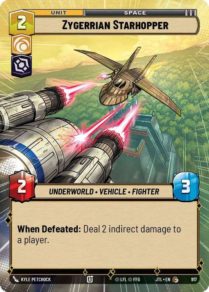Zygerrian Starhopper (Hyperspace Foil) Jump to Lightspeed Common 917