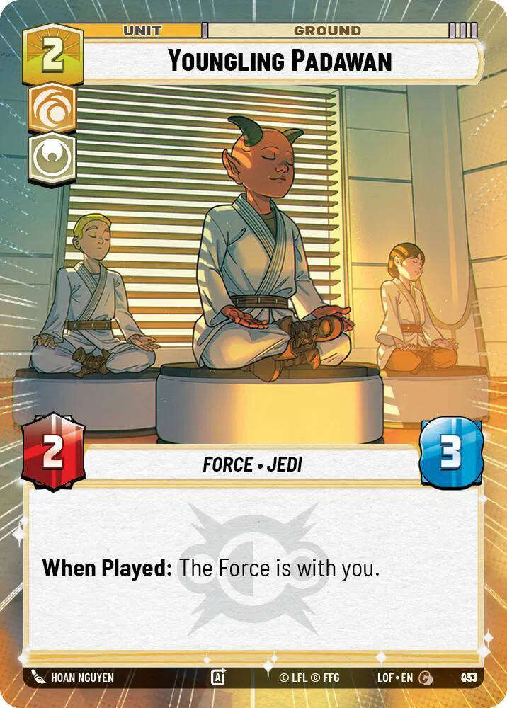 Youngling Padawan (Hyperspace Foil) Legends of the Force Common 933