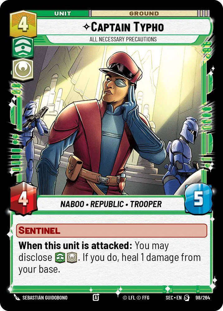 Captain Typho - All Necessary Precautions Secrets of Power Special 98/264
