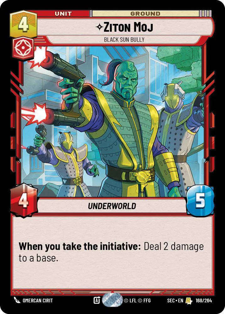 Ziton Moj - Black Sun Bully Secrets of Power Rare 168/264