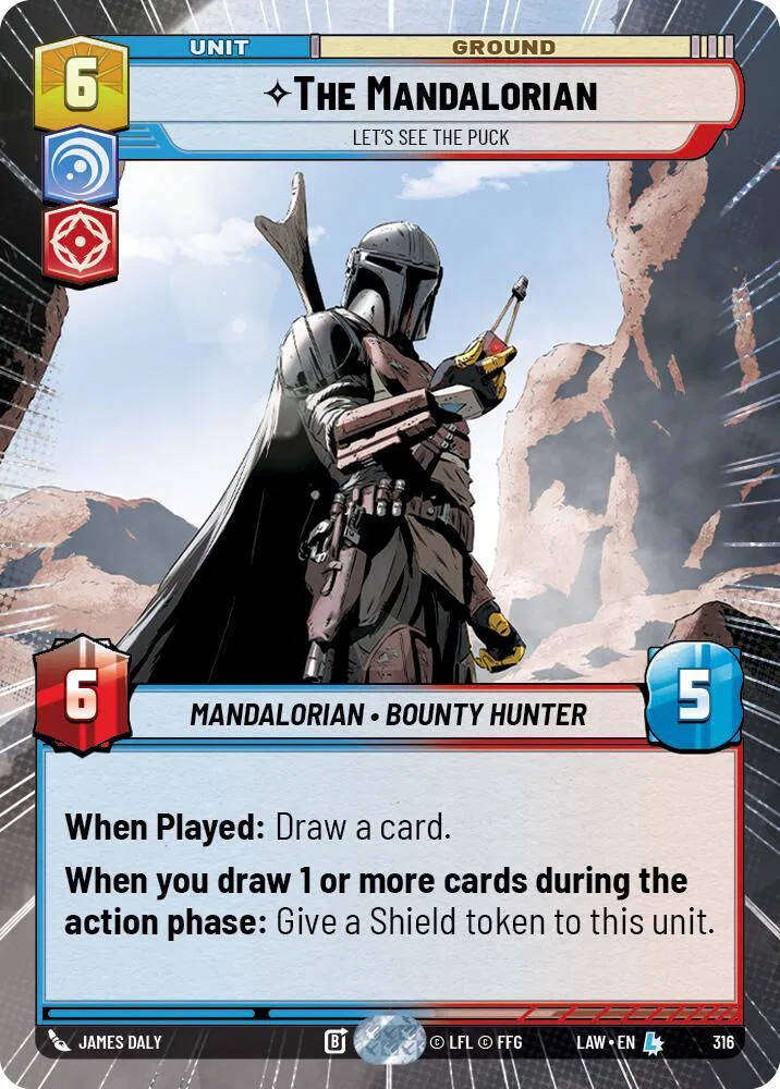 The Mandalorian - Let's See The Puck (Hyperspace) A Lawless Time Legendary 316