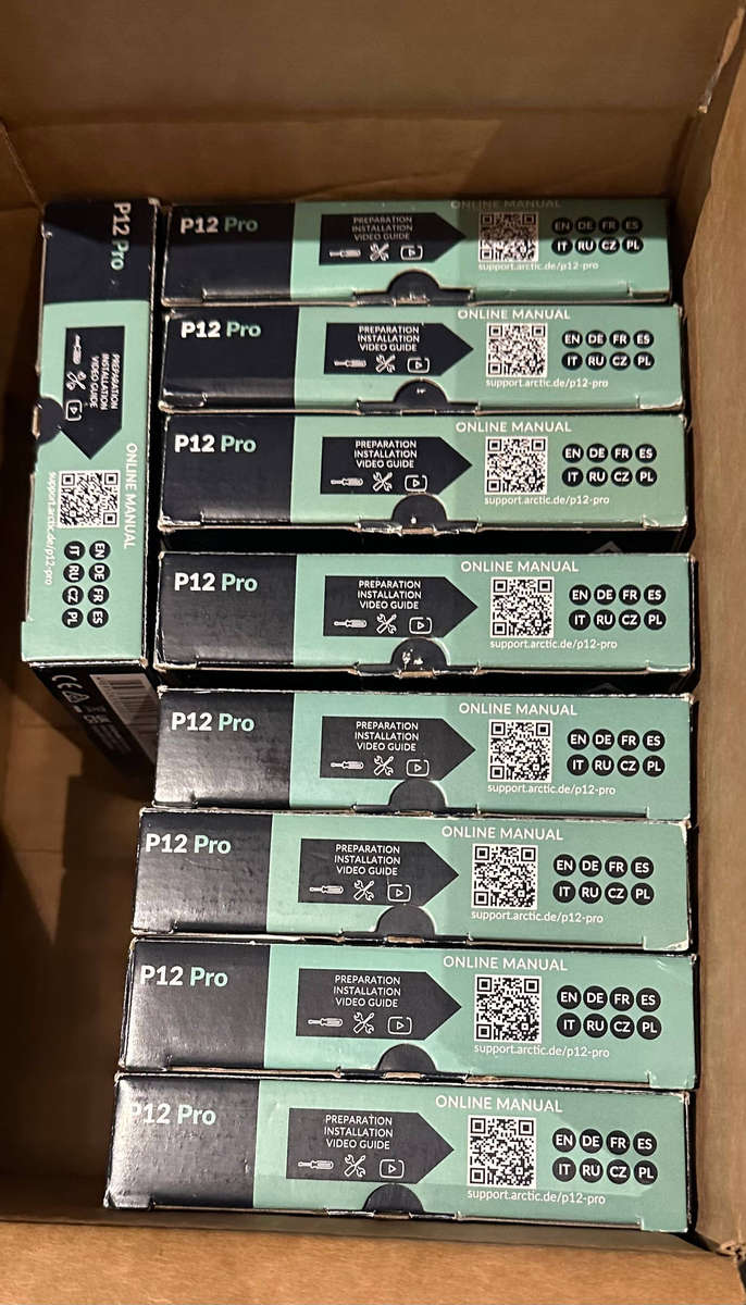 GENUINE Arctic P12 Pro 120mm PWM Fan