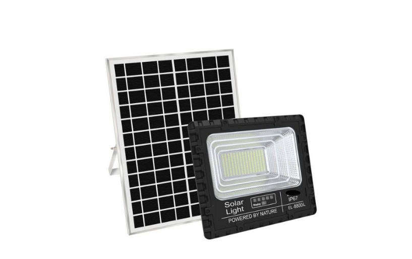 Solar Flood Light with Power Level Display 100W