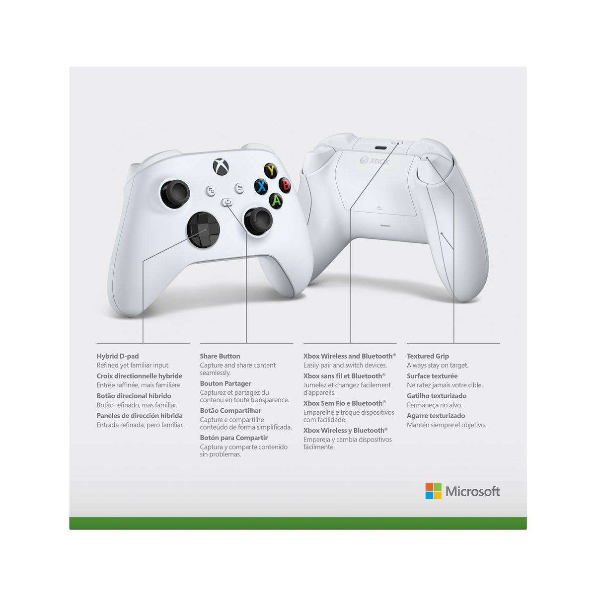 Xbox Series Wireless Controller Robot White