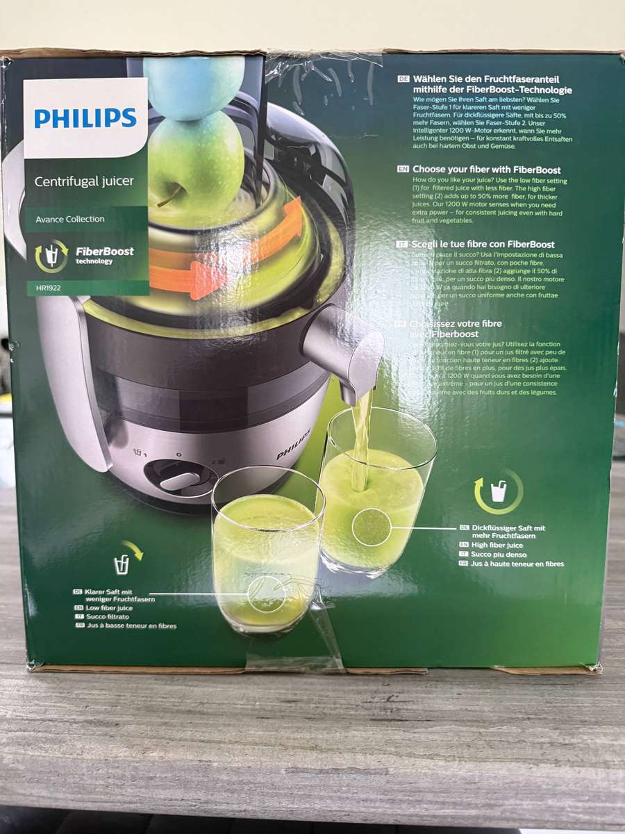 Phillips Avance Collection Juicer Model HR1922/20