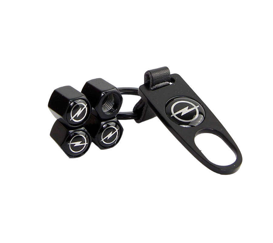 Opel - Tire Valve Caps + Keyholder