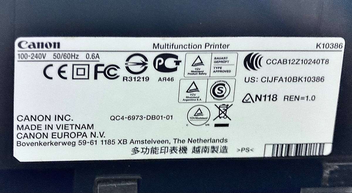 CANON PIXMA MX394 - All-In-One Printer - Print, Copy, Scan, Fax
