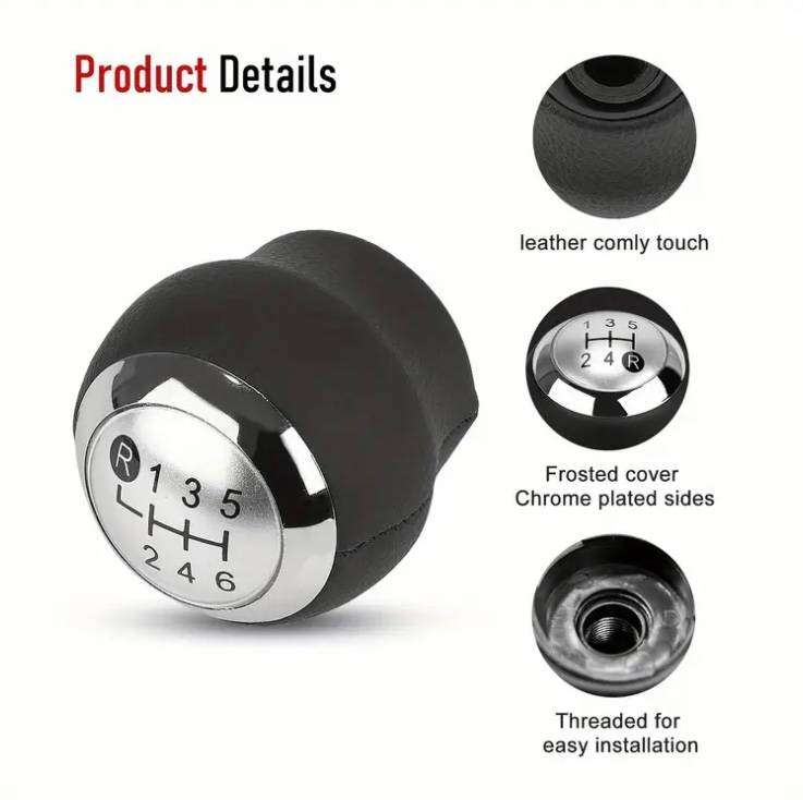 Toyota Corolla Gear Knob - Silver 6 Speed