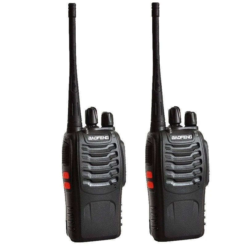 SET OF 2 - Baofeng BF-888s 2-Way Radio / Walkie Talkie