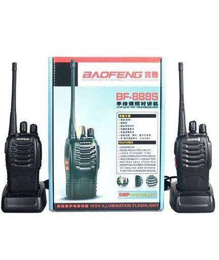 SET OF 2 - Baofeng BF-888s 2-Way Radio / Walkie Talkie