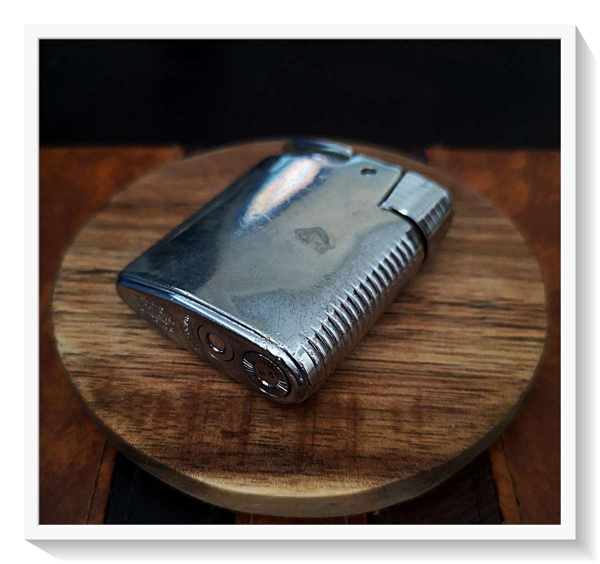 ART DECO Hamblin Tobacco Machinery RONSON Patented Steel Lighter ***
