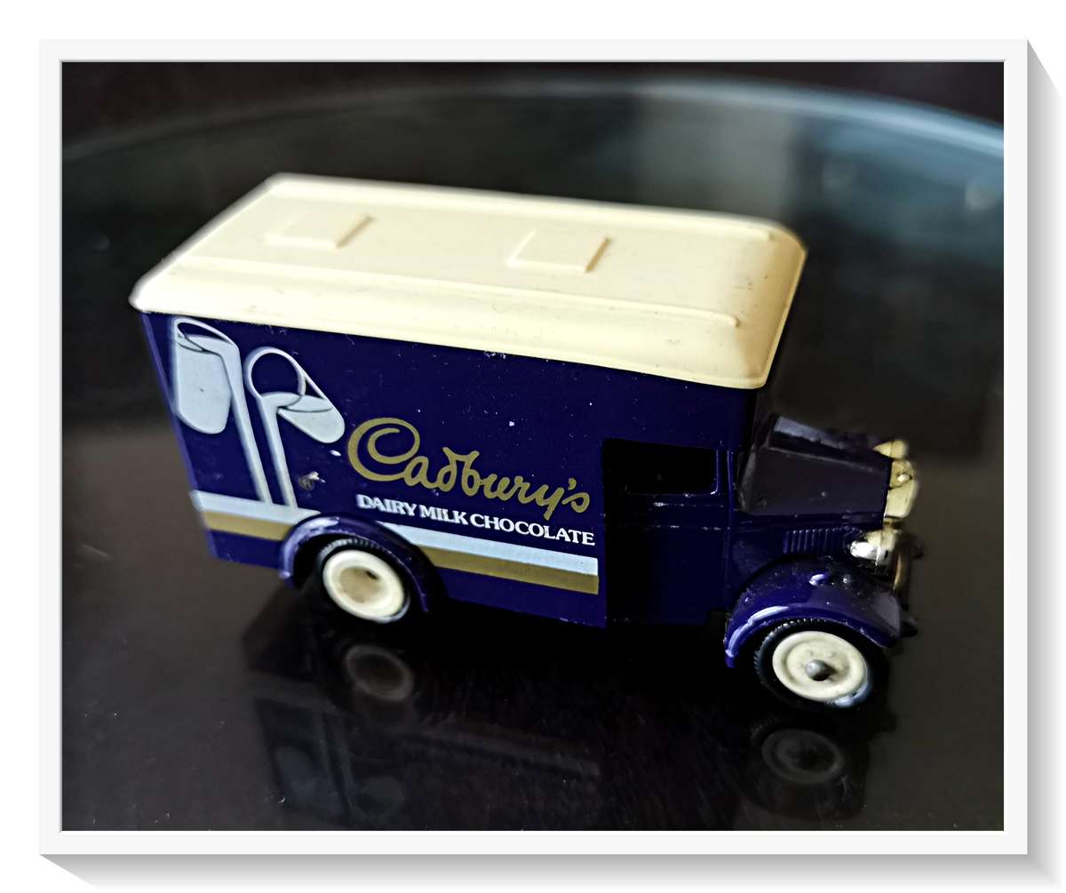 Cadbury Die Cast Truck - DAYS GONE By PLADO - 8cm by 3cm by 4cm - Made in England