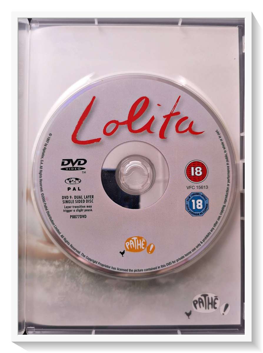 Lolita - A Cult Classic - 18LN Special Features - DVD - Condition Very Good