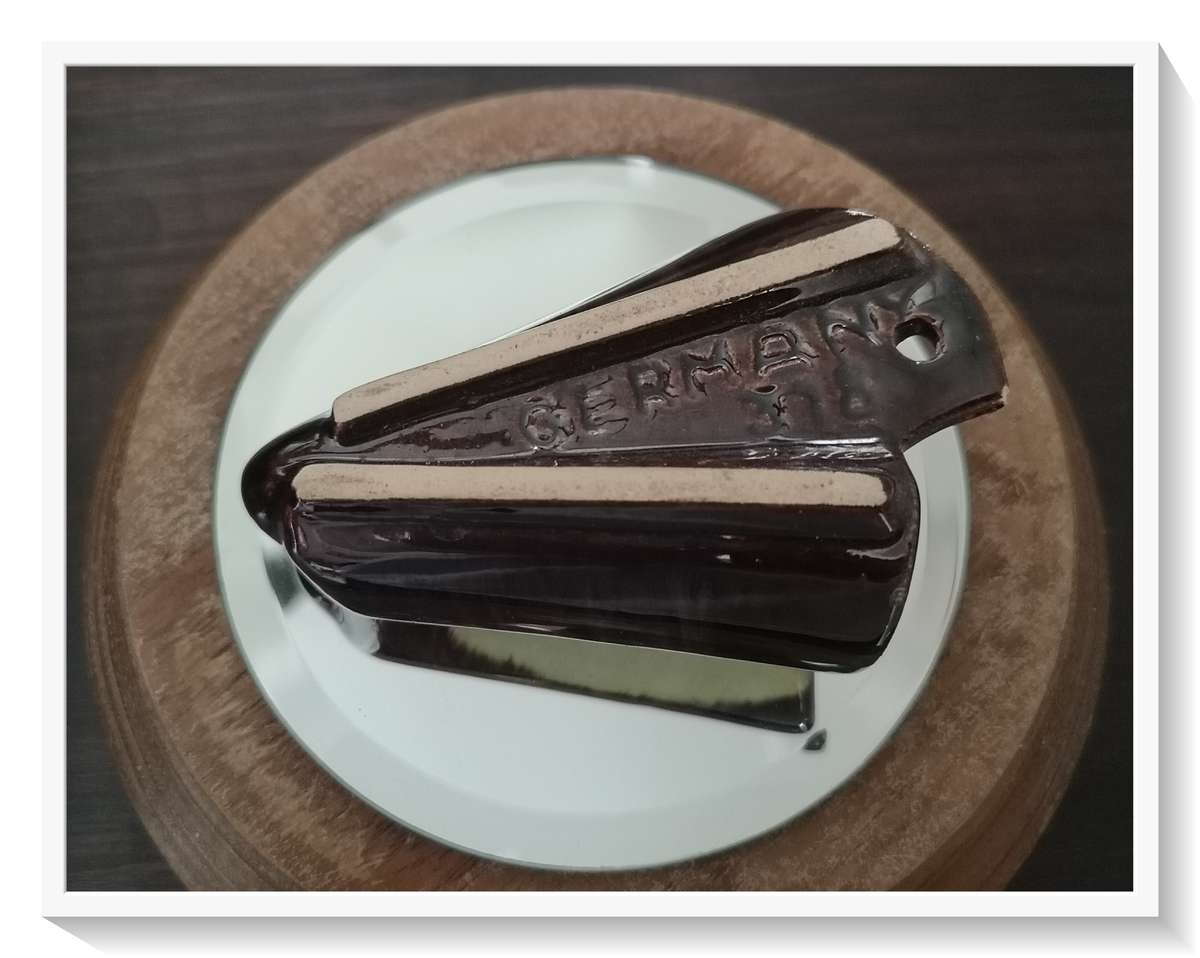 Smallish German Ceramic Wall Vase Vintage Art Deco Collectable - No Chips