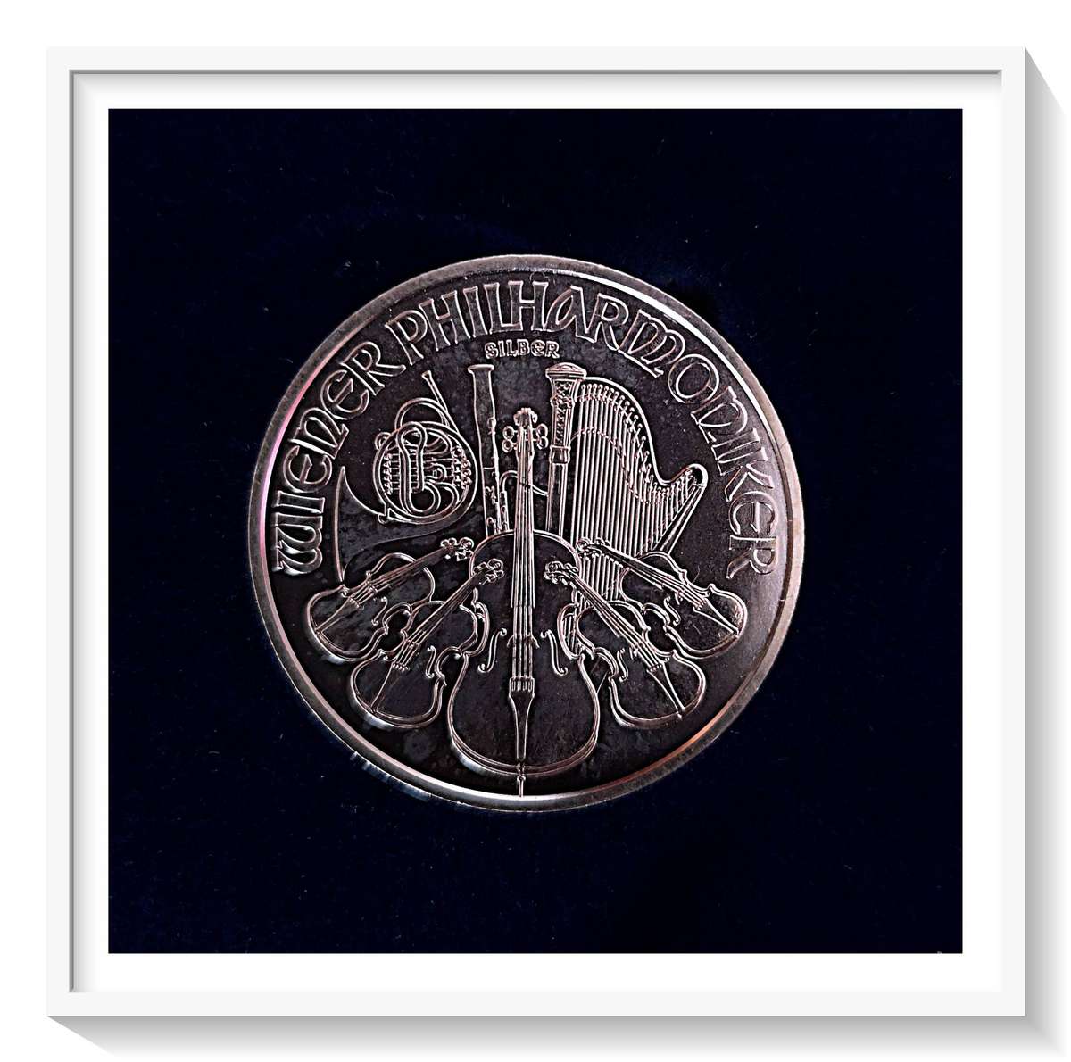WIENER PHILHARMONIKER - 1oz 999 Fine Silver Coin - Austrian Bullion Silver Coin Uncirculated