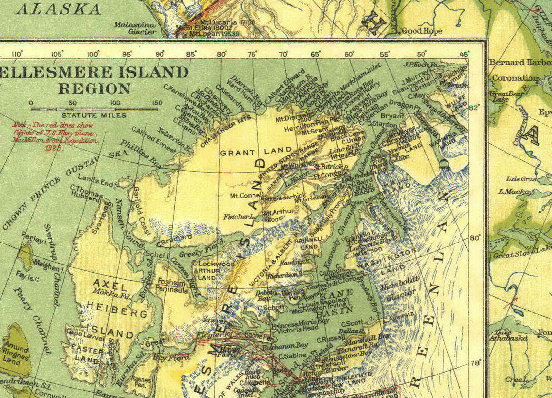 National Geographic The Arctic Regions 1925 Digital Maps Digital Download