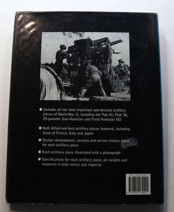 Artillery Of World War Two by Chris Chant 1st Edition Hardcover Book