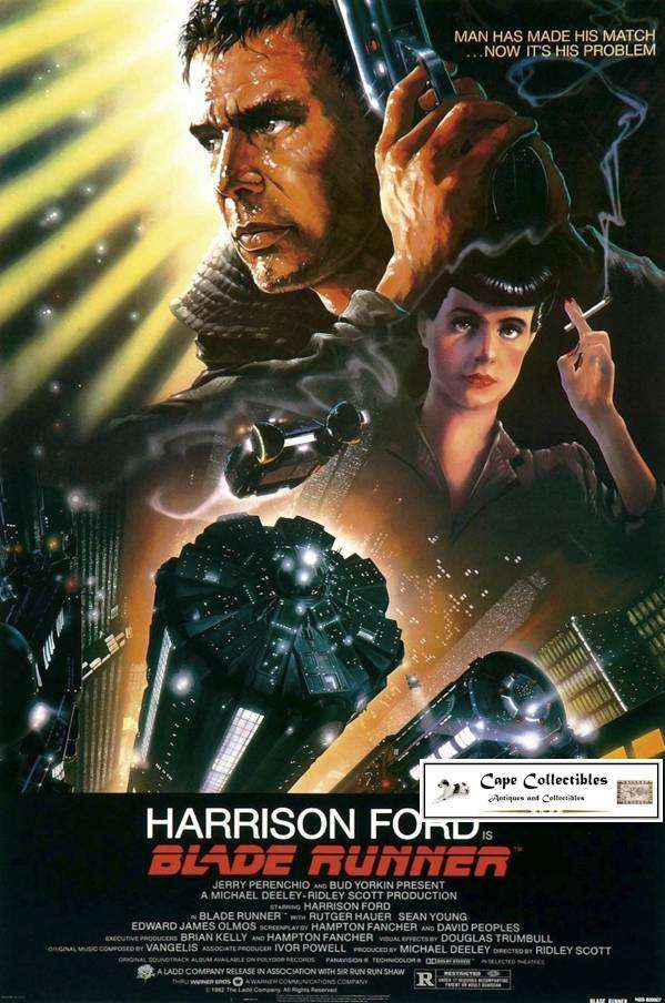 Vintage Blade Runner Film Poster Digital Download