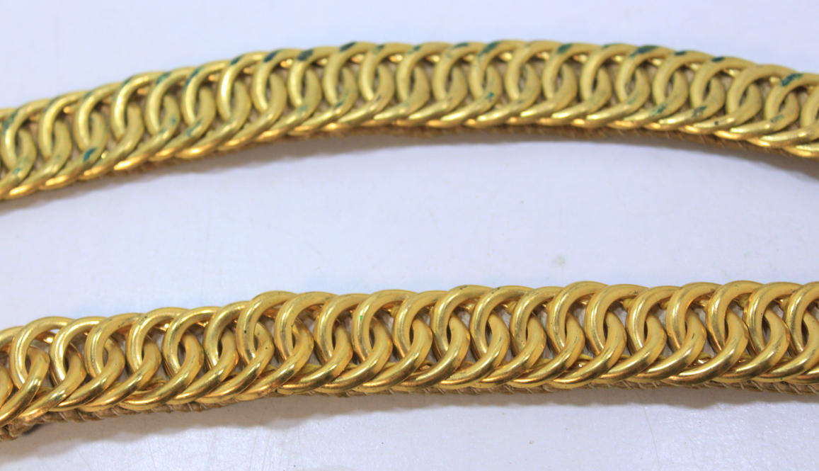 Vintage 1940's Ceremonial Dress Parade Chin Straps for Pith Helmets