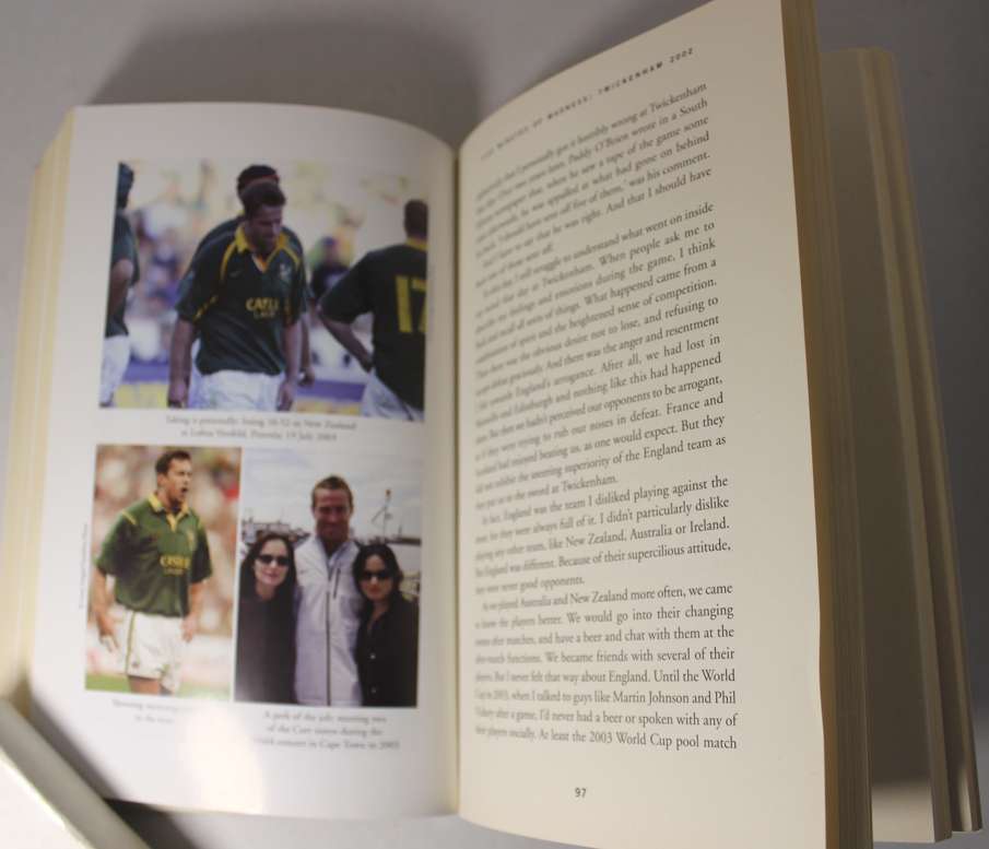 The Right Place At The Wrong Time The Autobiography of Corne Krige with Peter Bills Softcover Book