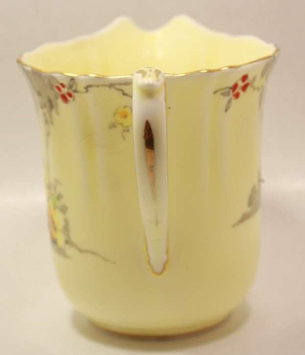 Vintage Crown Staffordshire Milk Jug and Sugar Bowl Pattern F714295