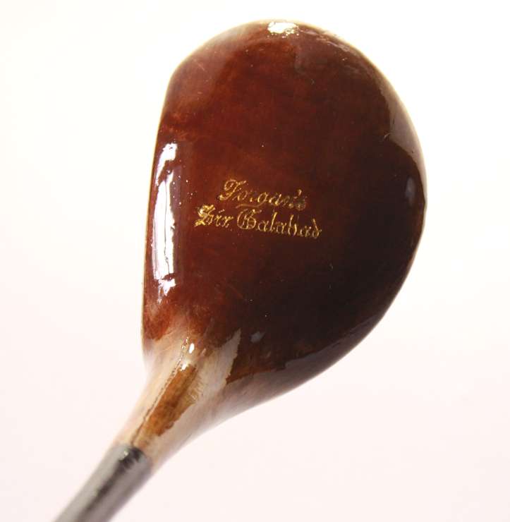 Vintage Forgan's Sir Galahad Brassie Driver Mens RH Wood Golf Club